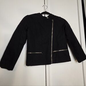 GAP Black Kids Jacket with Zipper